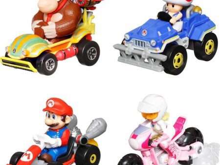 HOT WHEELS SUPER MARIO BROS. MOVIE 4 PACK Online Sale