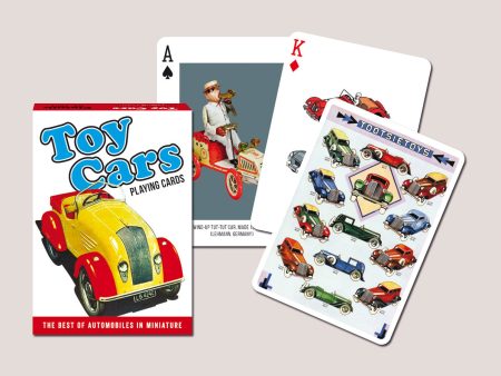 PIATNIK - TOY CARS - PLAYING CARDS - SINGLE DECK Hot on Sale