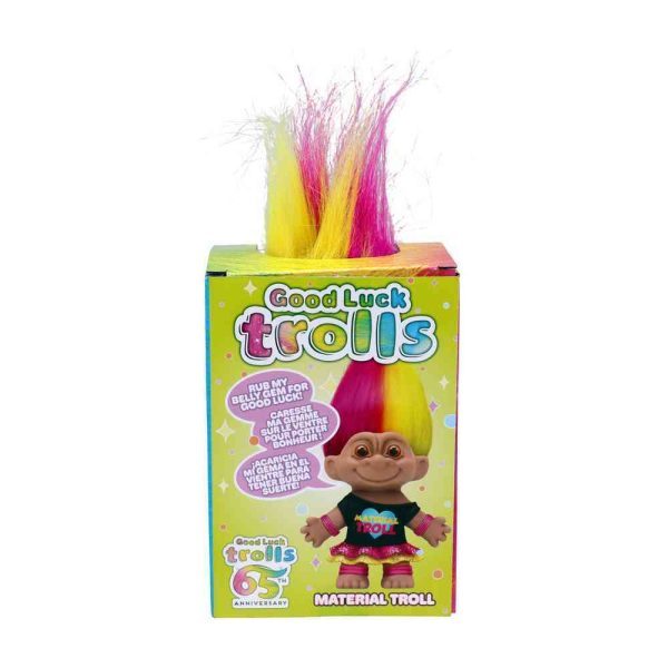 GOOD LUCK TROLLS SINGLE FIGURE - MATERIALTROLL For Cheap