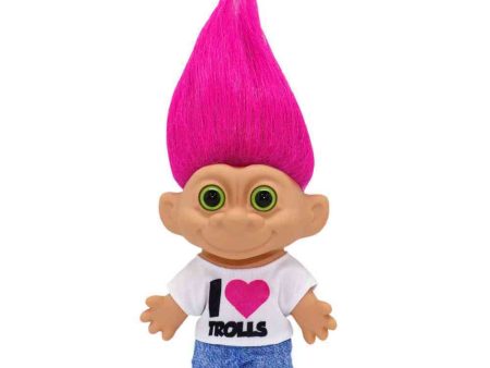 GOOD LUCK TROLLS SINGLE FIGURE - I HEART TROLL Online now