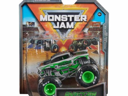 MONSTER JAM 1:64 DIECAST TRUCKS - AVENGER 25TH ANNIVERSARY EDITION on Sale