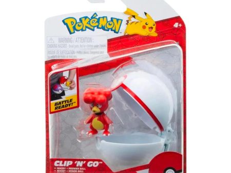 POKEMON CLIP  N  GO - MAGBY AND PREMIER BALL Supply