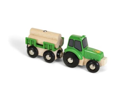 BRIO VEHICLE FARM TRACTOR WITH LOAD 3 PIECES Online Hot Sale