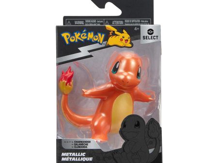 POKEMON SELECT METALLIC FIGURINE - CHARMANDER For Sale