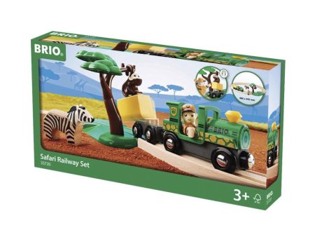 BRIO SET - SAFARI RAILWAY SET - 17 PIECES Discount