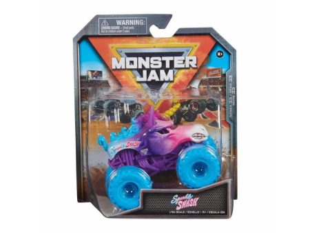 MONSTER JAM 1:64 DIECAST TRUCKS - SPARKLE SMASH Cheap