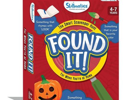 SKILLMATICS FOUND IT SCAVENGER HUNT FOR WHEN YOU RE AT HOME CARD GAME For Discount