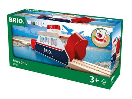 BRIO VEHICLE - FERRY SHIP - 3 PIECES Online Hot Sale