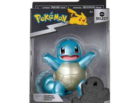 POKEMON SELECT METALLIC FIGURINE - SQUIRTLE Fashion