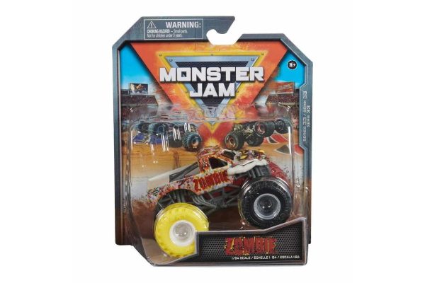 MONSTER JAM 1:64 DIECAST TRUCKS - ZOMBIE on Sale