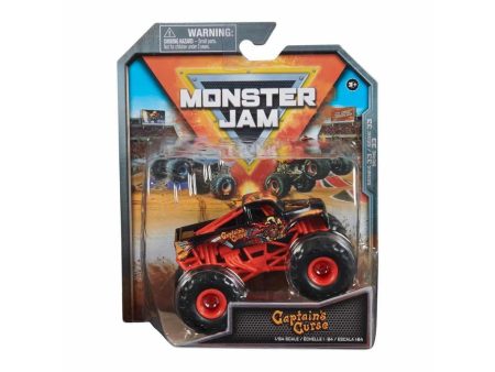 MONSTER JAM 1:64 DIECAST TRUCKS - CAPTAIN S CURSE Hot on Sale