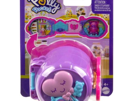 POLLY POCKET ON THE GO FUN - PURPLE For Cheap