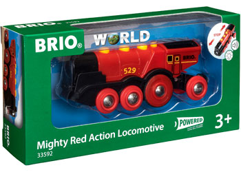 BRIO B O - MIGHTY RED ACTION LOCOMOTIVE Fashion