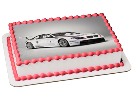 Cars BMW Motorsport M3 E92 GT2 Edible Cake Topper Image ABPID06523 Sale