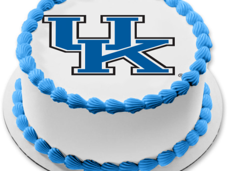 University of Kentucky Wildcats Logo Edible Cake Topper Image ABPID06367 Online