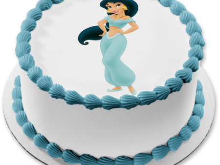 Aladdin Princess Jasmine from  Agrabah Edible Cake Topper Image ABPID05616 Online