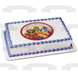 Baby Einstein Party Bard the Dragon and  Neptune the Turtle Edible Cake Topper Image ABPID05215 Fashion