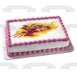 Arizona State Sun Devils Logo Edible Cake Topper Image ABPID05539 Fashion