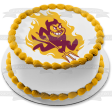 Arizona State Sun Devils Logo Edible Cake Topper Image ABPID05539 Fashion