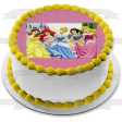 Belle Ariel Cinderella Snow White Aurora Edible Cake Topper Image ABPID06478 Supply