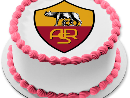 A.S. Roma Logo Professional Football Club Edible Cake Topper Image ABPID05434 Fashion