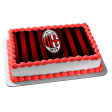 Ac Milan Football Club Logo Edible Cake Topper Image ABPID05567 Fashion