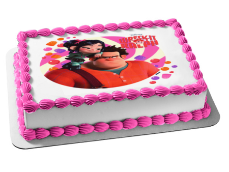 Wreck-It Ralph Vanellope and Gum Drops Edible Cake Topper Image ABPID05586 For Cheap