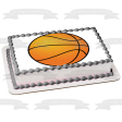 Basketball Edible Cake Topper Image ABPID06413 Supply