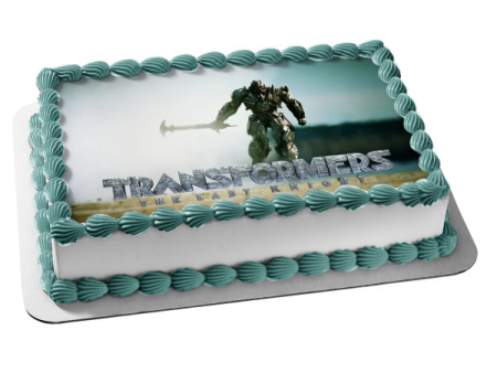 Transformers the Last Knight Megatron Edible Cake Topper Image ABPID05865 Supply