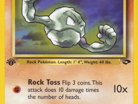 Brock s Geodude (68 132) [Gym Challenge 1st Edition] For Cheap