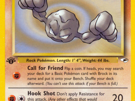 Brock s Geodude (66 132) [Gym Heroes 1st Edition] Online Sale