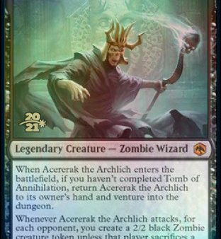 Acererak the Archlich [Dungeons & Dragons: Adventures in the Forgotten Realms Prerelease Promos] For Cheap