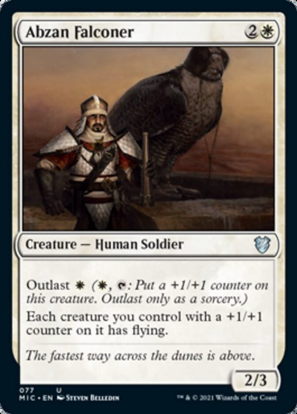 Abzan Falconer [Innistrad: Midnight Hunt Commander] Discount