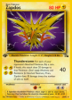 Zapdos (30 62) [Fossil 1st Edition] Online Hot Sale