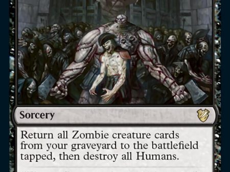 Zombie Apocalypse [Innistrad: Midnight Hunt Commander] Discount