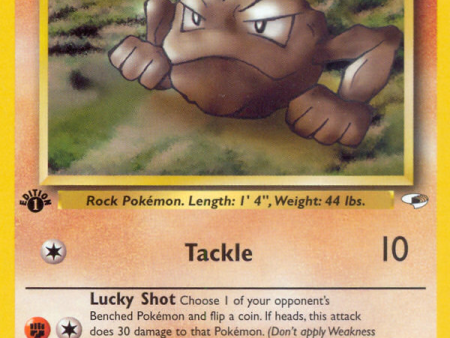 Brock s Geodude (38 132) [Gym Heroes 1st Edition] Online Sale