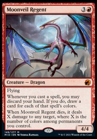 Moonveil Regent (Promo Pack) [Innistrad: Midnight Hunt Promos] Cheap