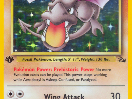 Aerodactyl (1 62) [Fossil 1st Edition] For Discount