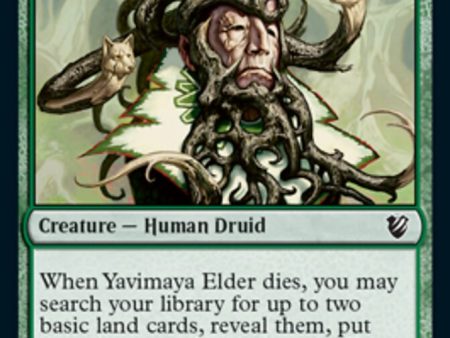 Yavimaya Elder [Innistrad: Midnight Hunt Commander] Sale