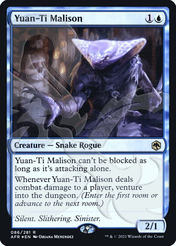 Yuan-Ti Malison (Ampersand Promo) [Dungeons & Dragons: Adventures in the Forgotten Realms Promos] Online now