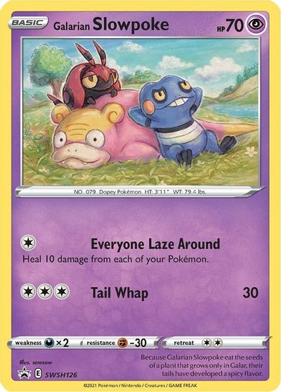 Galarian Slowpoke (SWSH126) [Sword & Shield: Black Star Promos] Online