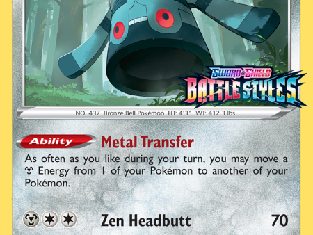 Bronzong (SWSH091) (Prerelease Promo) [Sword & Shield: Black Star Promos] Online