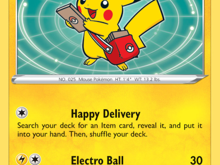 Special Delivery Pikachu (SWSH074) [Sword & Shield: Black Star Promos] Online Sale