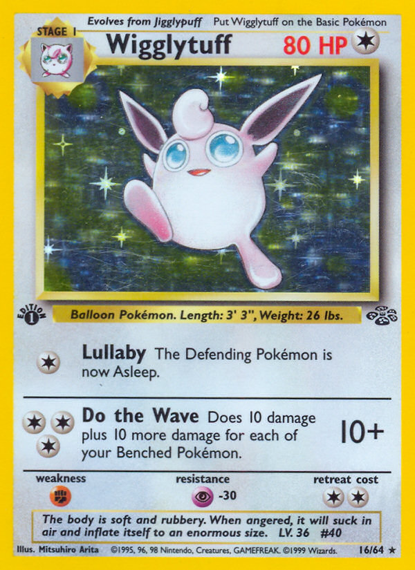 Wigglytuff (16 64) [Jungle 1st Edition] For Sale