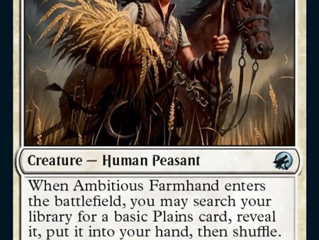 Ambitious Farmhand    Seasoned Cathar [Innistrad: Midnight Hunt] Hot on Sale