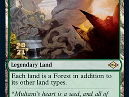 Yavimaya, Cradle of Growth [Modern Horizons 2 Prerelease Promos] Cheap