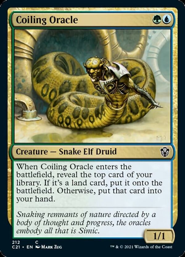 Coiling Oracle [Commander 2021] For Discount