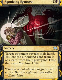 Agonizing Remorse (Etched Foil) [Strixhaven Mystical Archive] Discount